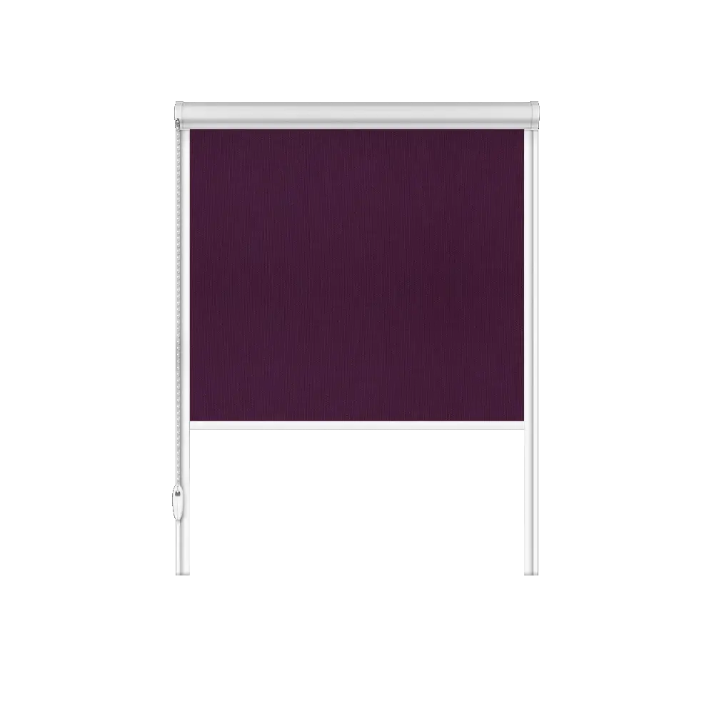 Rolgordijnen in Aluminium cassette - Blackout Violet