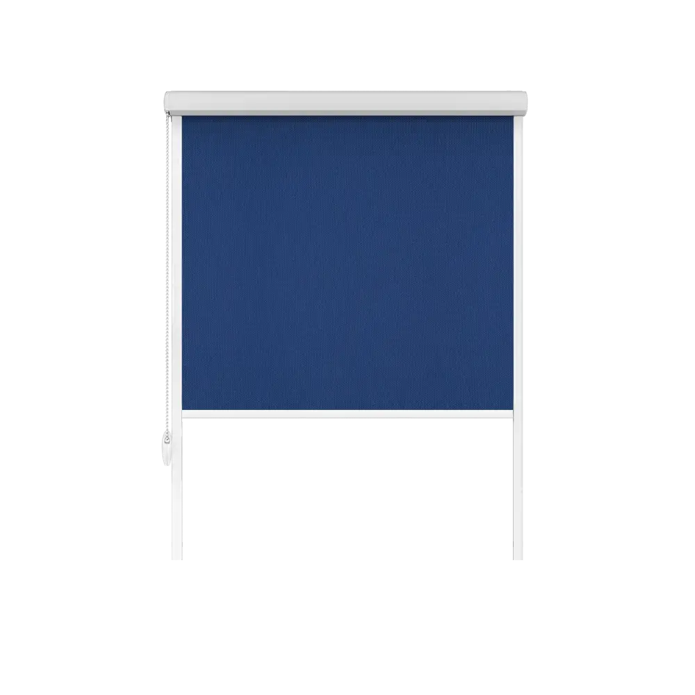 Rolgordijnen in PVC cassette - Blackout Blauw